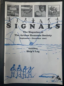 Signals The Arthur Ransome Society Magazine Sept-Dec 2007 077F - Imagen 1 de 2