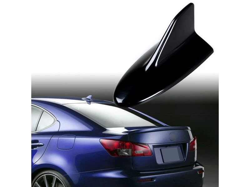Lexus IS-F STYLE SHARK FIN Aerial Dummy Antenna for Universal Model Black ABS — 第 1/3 张图片