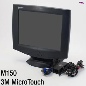 POS 38.1CM 15" 3M MICROTOUCH M150 11-81372-129 ÉCRAN TACTILE MONITEUR - Photo 1/6