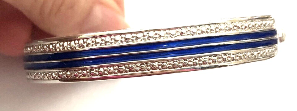 Brazalete Brazalete JBK JACQUELINE KENNEDY CAMROSE & KROSS Azul Estrás Foto 1 de 2