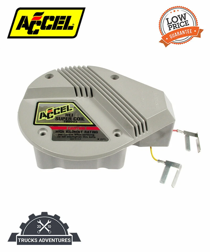 Bobina de encendido ACCEL 140003 SuperCoil | Auto Pieza de alta calidad, ajuste universal para Foto 1 de 4