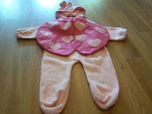 Baby Infant Size 12-18 Months Pink Lady Bug Ladybug Halloween Costume EUC - Picture 1 of 3