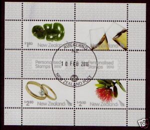 Neuseeland 2010 Personalisiert Briefmarken Fein Gebraucht