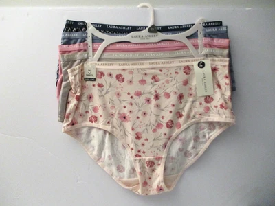 Laura Ashley Women's super soft brief panties 5 Pair Plus size 2X - Image 1 of 4