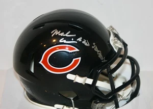 Bears Mark Carrier Signed Riddell Mini Helmet With Schwartz Sports COA - Bild 1 von 7