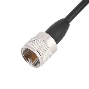 Mobile Car Antenna Magnetic Roof Mount Base With 5 Meters Long Coax Cable Uh HLF - Zdjęcie 1 z 8