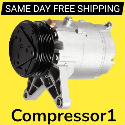 AC Compressor For 2006-2011 Impala 3.5L 3.9L Monte Carlo 2006 2007, G6 2006 - Image 1 of 3