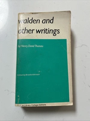 Walden And Other Writings - Henry David Thoreau (1950, Paperback) - Image 1 of 4