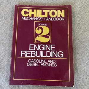 Chilton Mechanic’s Handbook Volume 2 -Engine Rebuilding Gasoline And Diesel 1982 - Bild 1 von 18
