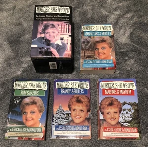 Murder She Wrote Jessica Fletcher Boxed Set 4 Paperback Novels - Picture 1 of 4