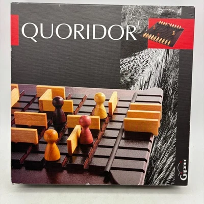 Quoridor Wooden Board Game COMPLETE Gigamic 2013 Strategy Brown - Image 1 of 4