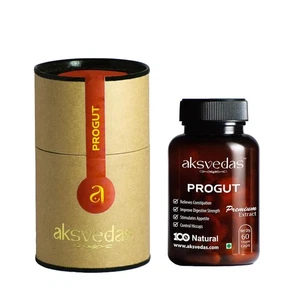 Aksvedas Progut Capsules, 60 Capsules Each Set Of 3 - Picture 1 of 8
