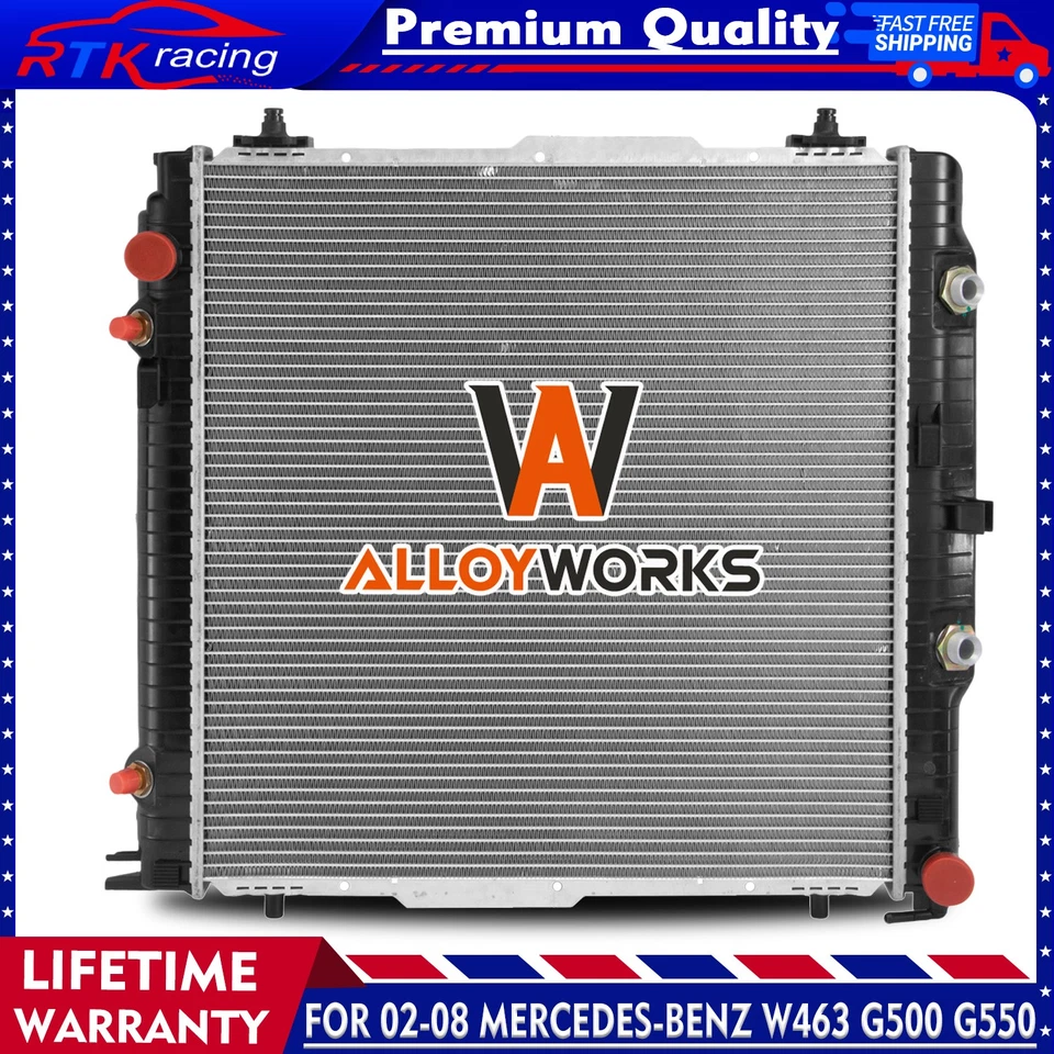 Radiator For 2002-2008 Mercedes-Benz W463 G500 G550 G55 AMG 5.0L 5.5L AT - Image 1 of 4