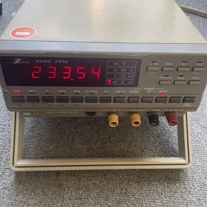 IWATSU VOAC7412 Digital Multimeter - Tested Power On, No Accessories, - Bild 1 von 9