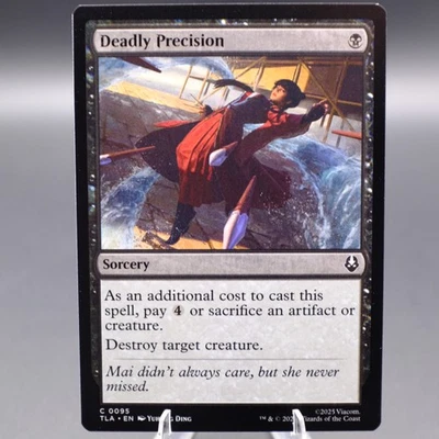 Deadly Precision Normal 95 TLA Avatar: The Last Airbender NM MTG - Image 1 of 2