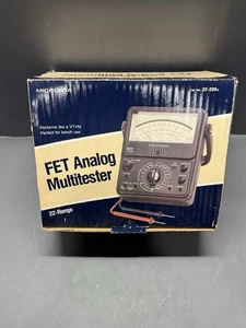 RadioShack Micronta 22 Range Fet Multitester 22-208 Vtg Box Manual - Picture 1 of 10