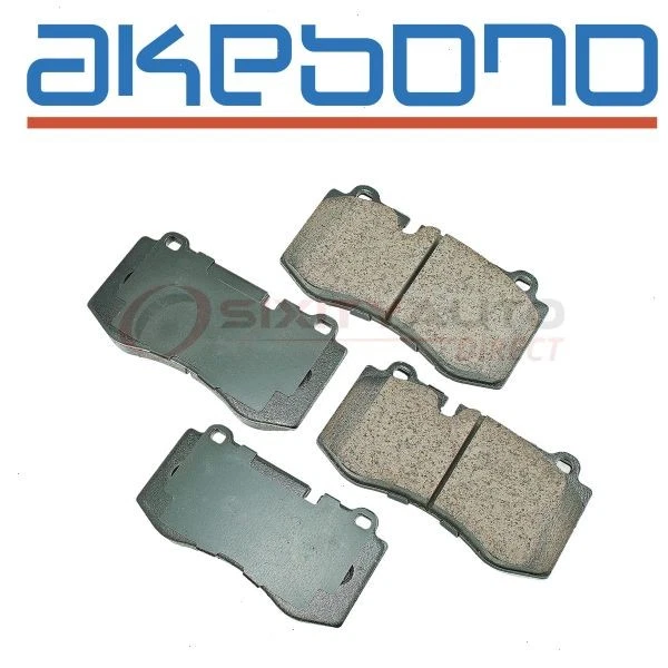 Akebono EURO Front Disc Brake Pad Set for 2010-2013 Mercedes-Benz S400 - sy Foto 1 de 4