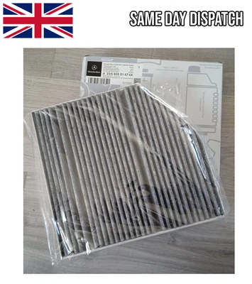 A2058350147 Genuine Mercedes-Benz C-Class GLC E-Class Pollen Cabin Filter . - Image 1 of 3