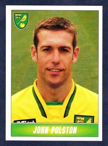 PANINI LANDESWEITE LEAGUE 1997 - #146 - NORWICH CITY - TOTTENHAM HOTSPUR - JOHN POLSTON - Bild 1 von 1