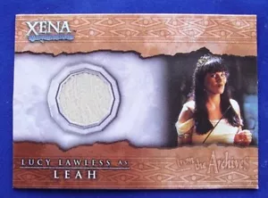 Tarjeta de Disfraz Xena Beauty and Brawn Lucy Lawless como Leah C8 - Imagen 1 de 3