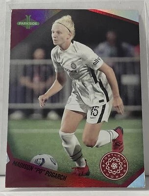 2022 Parkside NWSL Foil Parallel 38 Madison Pogarch - Image 1 of 2