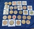 28 INDIANA WN Tokens From 28 Diff Towns Shirley Rosedale Martinsville Brownstown