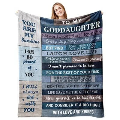 Regalos de madrina/padrino, a mi manta de madrina de 60""X50"" Foto 1 de 4