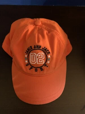 Janie & Jack Sport Orange Baseball Cap Hat 2T-3T Boy Girl EUC - Image 1 of 4