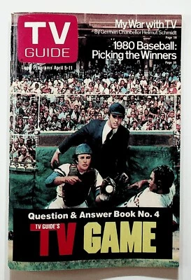 TV Guide TV Game No 4 April 5 1980 Over 1500 Trivia Questions Only Q and A Foto 1 de 3