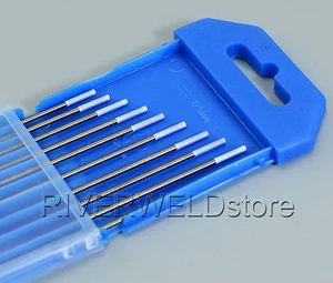 1.6mm x 150mm 0.8% Zirconiated TIG Tungsten Electrodes WZ8 White Pack of 10 - Picture 1 of 6
