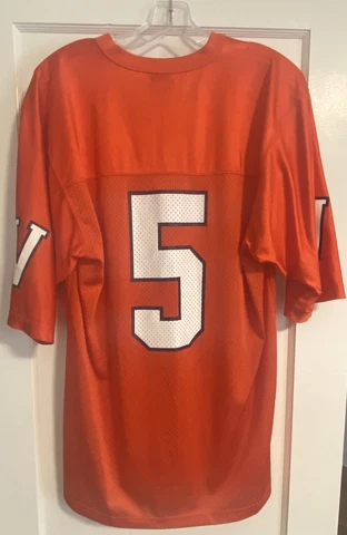 Virginia Cavaliers UVA #5 Nike NCAA College Football Jersey Mens Medium M Cover