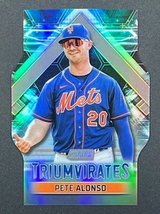 PETE ALONSO 2023 Topps Stadium Club Triumvirates T-11 New York Mets - Picture 1 of 2
