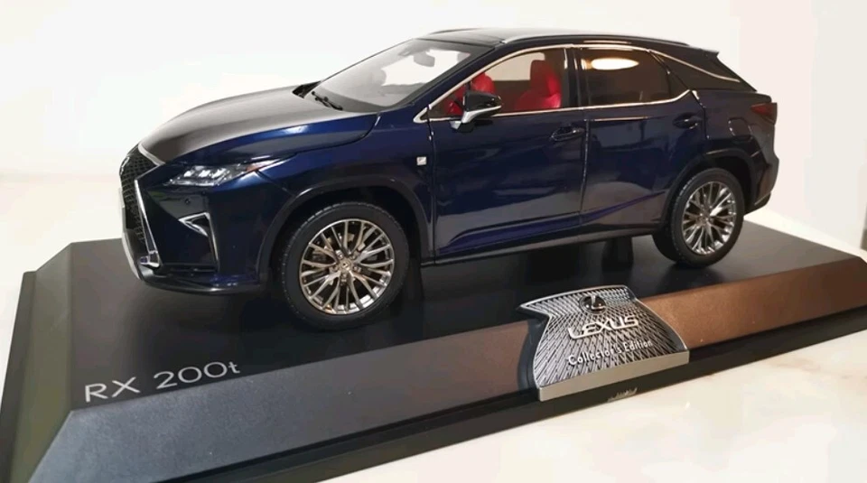 1/18 Toyota Lexus RX 200T RX200T Blue Diecast Cars Model Toys Gifts For Friends - Image 1 of 4