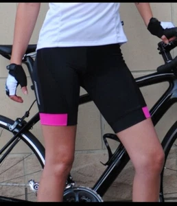 Women's Elite Long Distance Padded Bike Shorts Aerotech - Picture 1 of 4