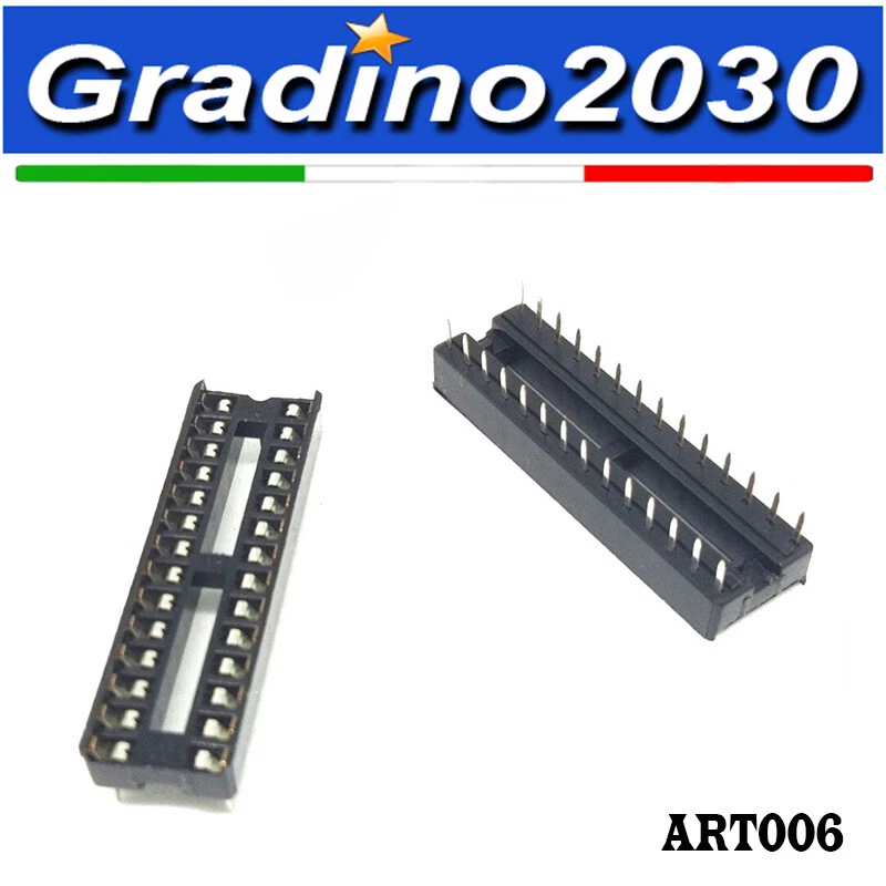 5x Zoccoli DIP28 ATmega328P-PU - Socket Precisi - Arduino e PCB - Alta Qualità