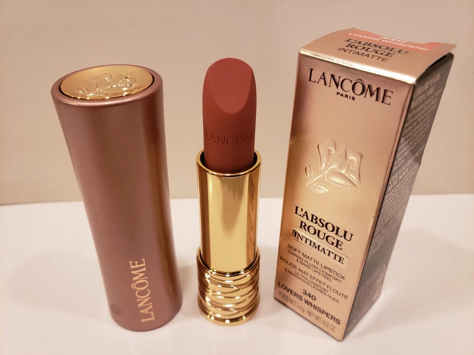 Lancome - L'Absolu Rouge Intimatte Soft Matte Lipstick-#340 Lovers Whispers -NIB - Image 1 of 1