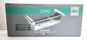 Zack Follow Your Style Civio Shower Basket Wall Mounted 40257 Germany Brand New - Picture 1 of 5