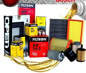 Kit Inspección Aceite GM 5W30 + Filtros (4PZ) Opel Corsa D 1.3CDTI 1.7CDTI ' 06> - Imagen 1 de 1