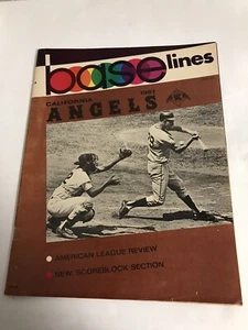 1967 Reggie Jackson First HR Program Kansas City Athletics vs California Angels - Picture 1 of 9