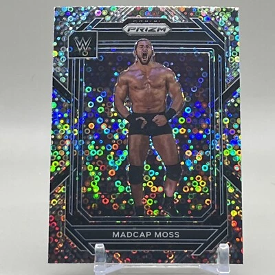 2023 PANINI PRIZM WWE DISCO PARALLEL #178 MADCAP MOSS 🔥 - Image 1 of 2
