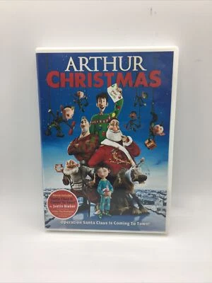 Arthur Christmas DVD By Steve Pegram Free Ship Very Good Livtown  - Image 1 of 4