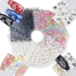 3D Self-Adhesive Nail Art Stickers for Gel Nails Decal Stickers for Nail Art - Picture 1 of 8