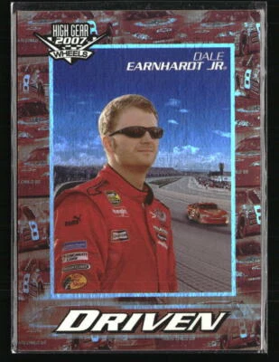 Dale Earnhardt Jr. 2007 Wheels High Gear Driven #DR18 Racing Card - Image 1 of 2