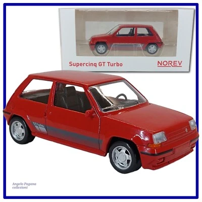 modellino auto 1/43 Renault super cinque 5 gt turbo modellini da collezione R - Immagine 1 di 4