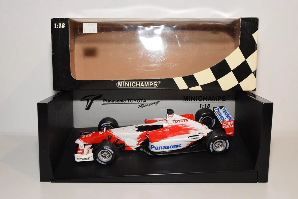 A76 1:18 MINICHAMPS 100 030172 PANASONIC TOYOTA RACING F1 VERSIONE LANCIO 200... - Immagine 1 di 4