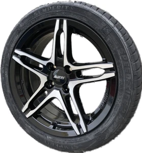 Summer Wheels Smart 453 Alutec Poison Alloy Complete Nexen Fortwo Forfour - Picture 1 of 5