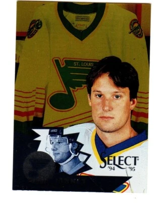 1994-95 Pinnacle Select GOLD #139 Craig Janney ST. LOUIS BLUES - Image 1 of 2