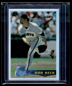 1996 Topps Chrome Refractor #68 Rod Beck Giants *Iconic Set!* - Picture 1 of 2