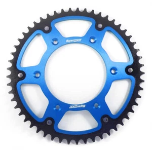 Supersprox Rear Sprocket 49T Blue for KTM 540 SXC 1999 >520 - Picture 1 of 2