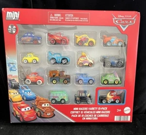 Disney Pixar Cars Die Cast Mini Racers Exclusive Jocko Flocko Mack 15-Pack NEW - Picture 1 of 3